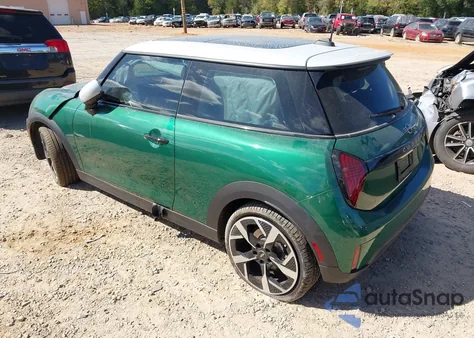 2025 Mini Hardtop Cooper S из США, поврежденный, VIN WMW23GD02S2W34451